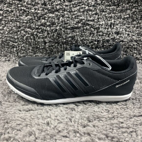 Adidas DistanceStar Track & Field Athletic Shoes Sz US 7.5 Black - Picture 1 of 9